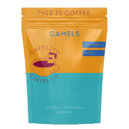 Kawa ziarnista Cafelito Camels 1kg - opinie w konesso.pl