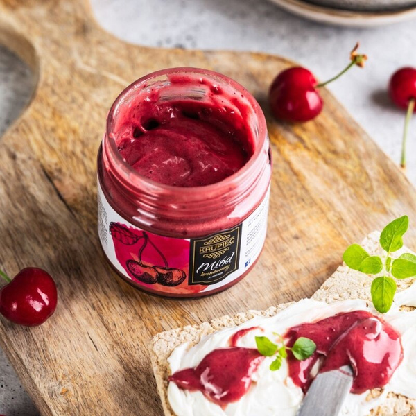 Miód z wiśnią Krupiec 220g – NIEDOSTĘPNY