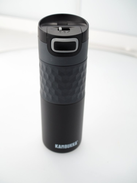 OUTLET - Kubek termiczny Kambukka Etna Grip 500 ml - Black Steel