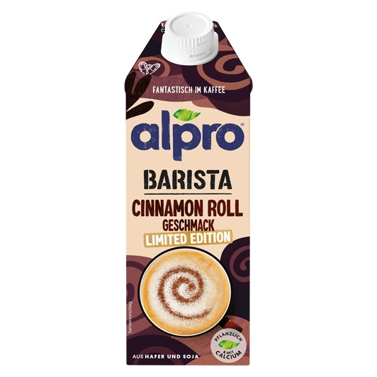 Alpro Barista Cinnamon Roll Owsiano-Sojowe Cynamonka 750ml