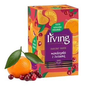Herbatka owocowa Irving Mandarynka i żurawina 20x2g