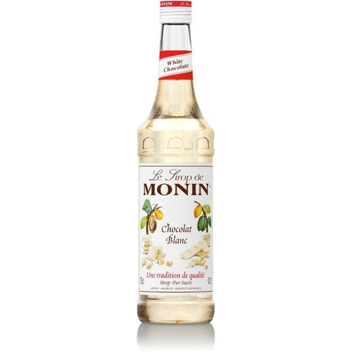 Syrop WHITE CHOCOLATE MONIN 0,7 L - biała czekolada - opinie w konesso.pl