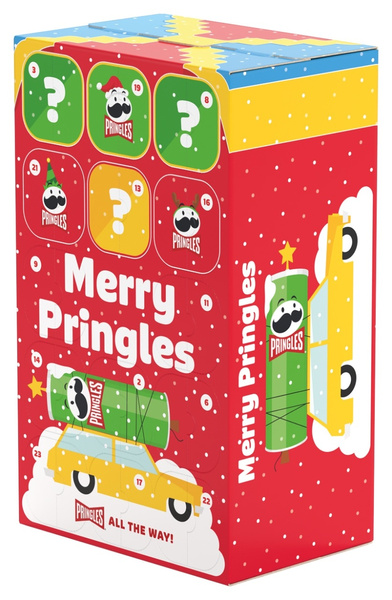Kalendarz adwentowy Merry Pringles 