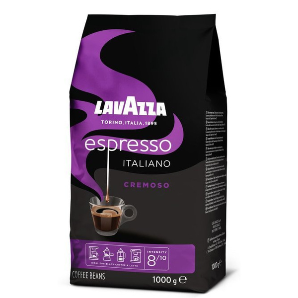 Kawa ziarnista Lavazza Espresso Italiano Cremoso 1kg