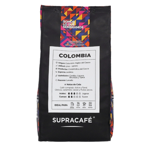 Kawa ziarnista Supracafe Colombia 100% Arabica 1kg
