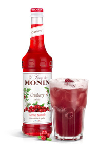 Syrop CRANBERRY MONIN 0,7 l - żurawina