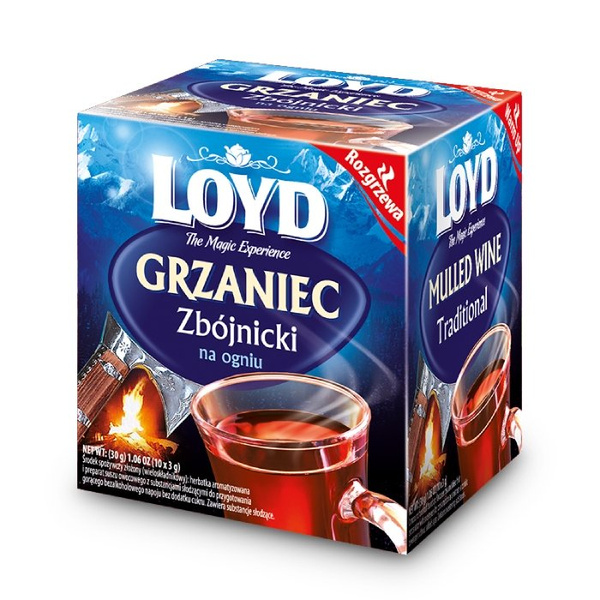 Herbata Loyd Grzaniec Zbójnicki na ogniu 10x3g