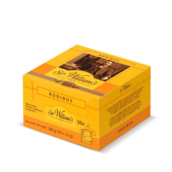 OUTLET - Ziołowa herbata Sir Williams Tea Rooibos 50x2,2g