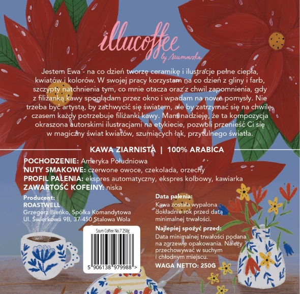 Kawa ziarnista illucoffee by szumowska Świąteczna Gwiazda 250g