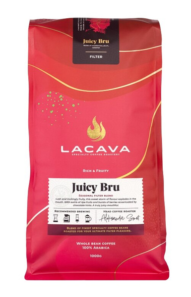 Kawa ziarnista LaCava Juicy Bru 1kg