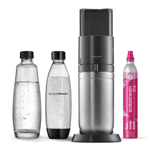 OUTLET - Saturator do wody gazowanej SodaStream Duo - Grafitowy zestaw startowy