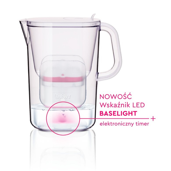 Dzbanek filtrujący wodę BWT AQUAlizer 2.6 l - elektorniczny z 2 wkładami Mg2+