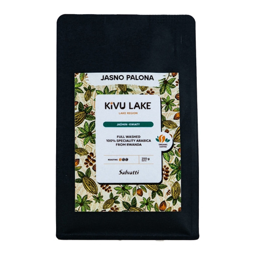 Kawa ziarnista Salvatti Kivu Lake Jasno Palona 250g
