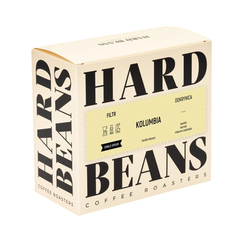Kawa ziarnista Hard Beans Kolumbia Vanilla Heaven 200g – NIEDOSTĘPNY