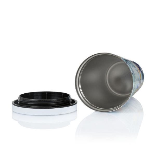 Kubek termiczny ze słomką Casno Gloomy Tucan - 510 ml