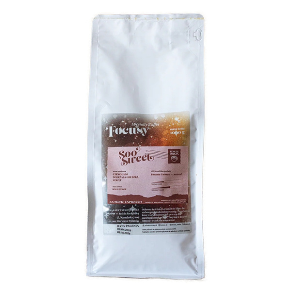 Kawa ziarnista Focusy SooSweet Panama - słodkie espresso 1kg