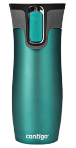 Kubek termiczny Contigo West Loop 2.0 BISCAY BAY 470 ml - Turkusowy