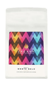Kawa ziarnista LaCava Brasil Monte Belo 250g - NIEDOSTĘPNY - opinie w konesso.pl