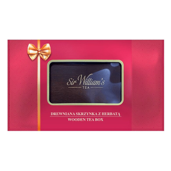 Skrzynka pełna herbat Sir Williams Royal Taste