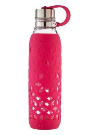 Szklana butelka na wodę Contigo Purity VERRY BERRY 590 ml - NIEDOSTĘPNY