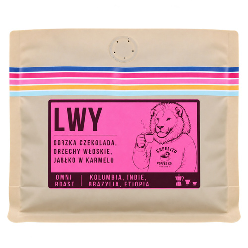 Kawa ziarnista Cafelito Lwy 250g