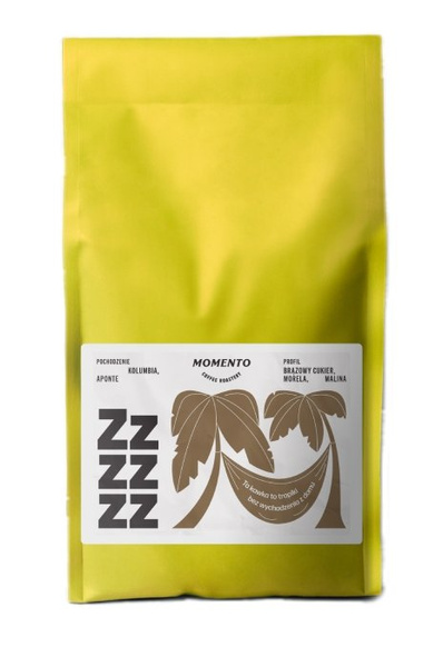 Kawa ziarnista Momento Coffee Kolumbia ZZZZZZ - Letnie Espresso - 1kg - NIEDOSTĘPNY
