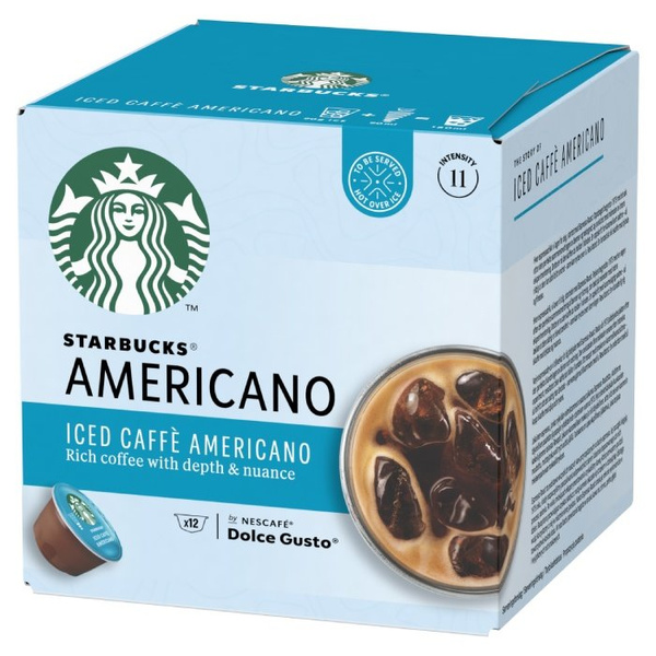 Kapsułki Nescafé Dolce Gusto STARBUCKS® Iced Americano 12 sztuk - NIEDOSTĘPNY