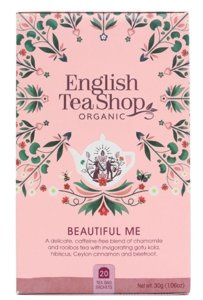 Ziołowa herbata English Tea Shop Beautiful Me 20x1,5g - opinie w konesso.pl