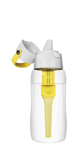 Butelka filtrująca Dafi SOLID 0,5 l + filtr węglowy - Żółta - NIEDOSTĘPNY