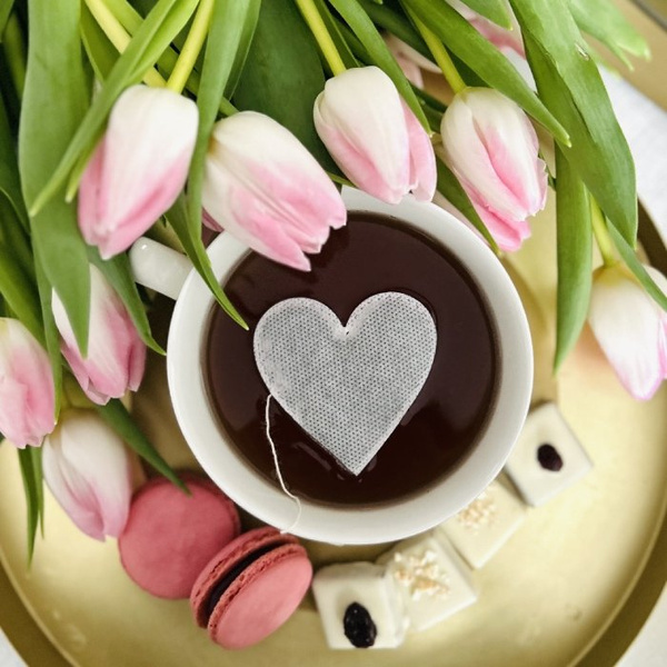 Zestaw herbat w torebkach Teabag SERCE 10x1,5g