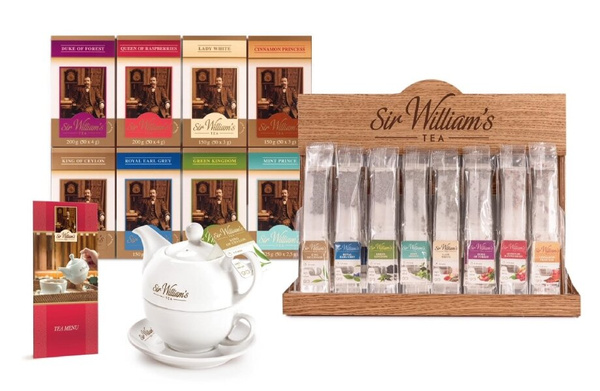 Zestaw restauracyjny Sir William's Tea