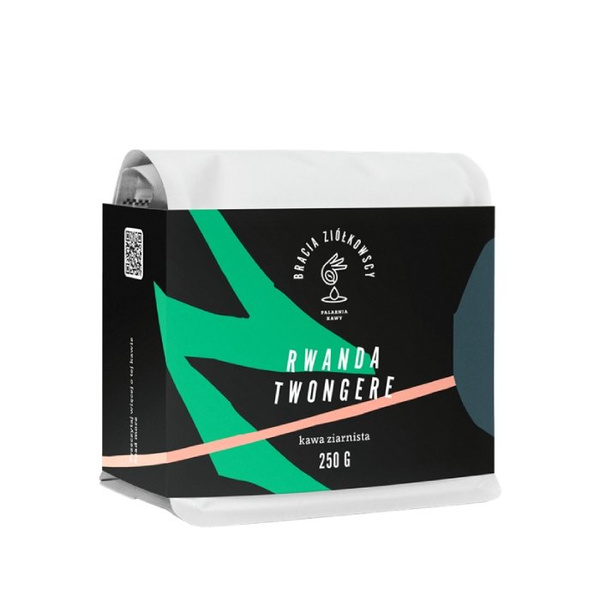 Kawa ziarnista Bracia Ziółkowscy Rwanda Twongere ESPRESSO 250g - NIEDOSTĘPNY