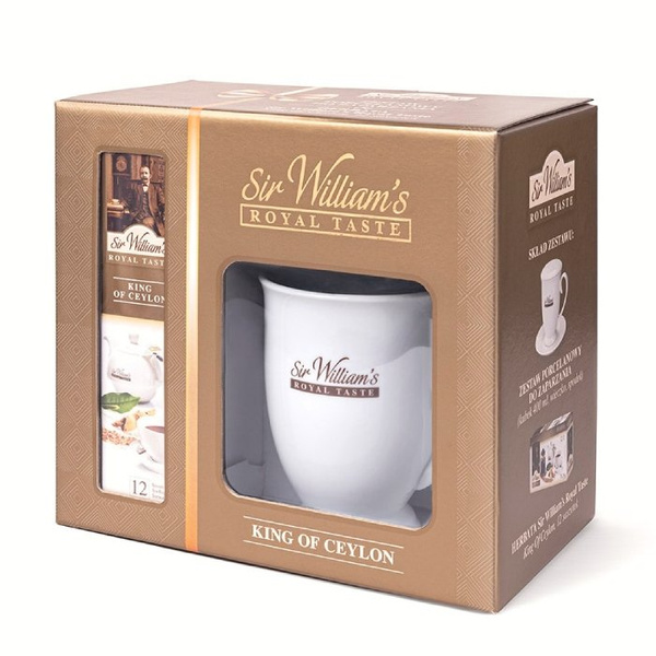 Zestaw do herbaty Sir Williams Royal Taste King of Ceylon