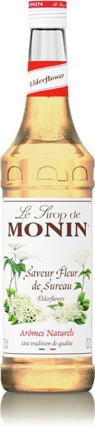 OUTLET - Syrop ELDERFLOWER MONIN 0,7 L - syrop z kwiatów czarnego bzu