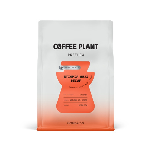 Kawa ziarnista COFFEE PLANT Etiopia Guji DECAF 250g