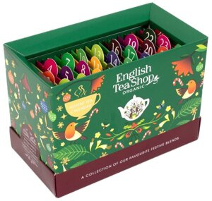 Kalendarz adwentowy z herbatą English Tea Shop GREEN - 25 saszetek