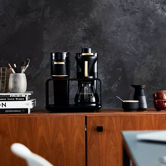 Ekspres przelewowy Melitta EPOS - Czarno-złoty + 250G KAWY GRATIS