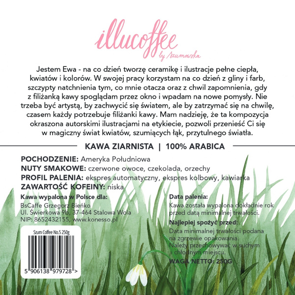 Kawa ziarnista illucoffee by szumowska Oddech wiosny 250g