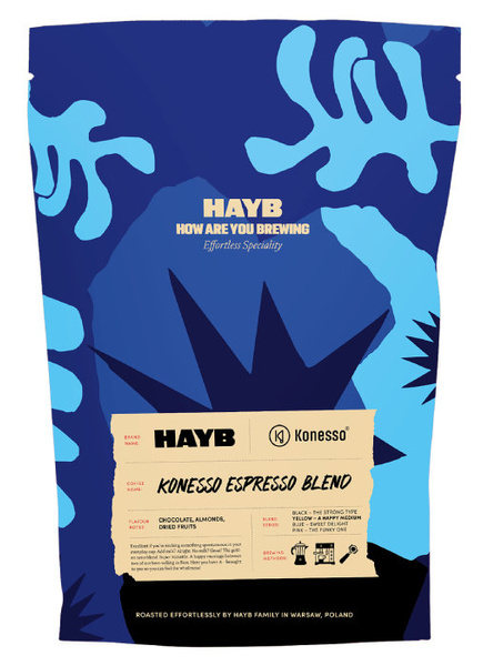 Kawa ziarnista HAYB Konesso Espresso Blend 1kg