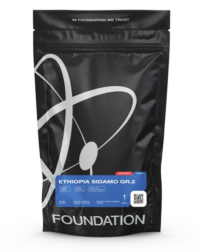 Kawa ziarnista Foundation Coffee Roasters Ethiopia Sidamo Gr.2 Espresso 250g