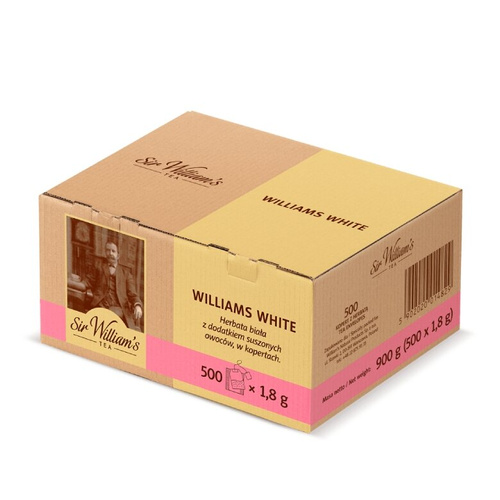 Biała herbata Sir Williams Tea Williams White 500x1,8g