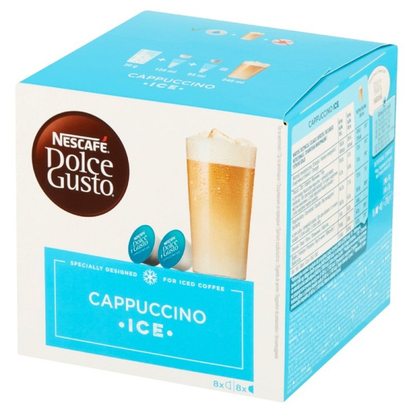 Kapsułki Nescafé Dolce Gusto Cappuccino Ice 16 sztuk - NIEDOSTĘPNY
