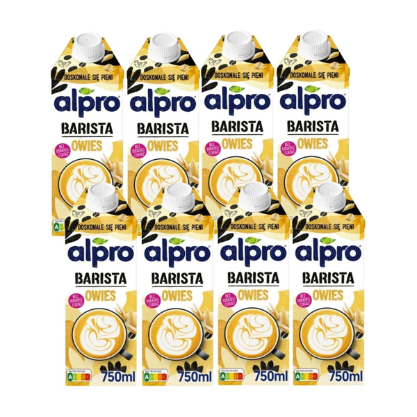 ZESTAW - Napój ALPRO Barista Oat - Owsiane 8x750 ml