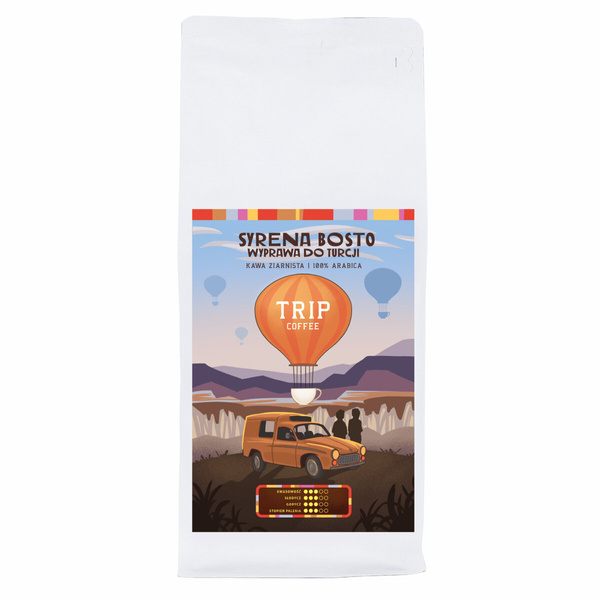 Kawa ziarnista Trip Coffee Syrena Bosto Wyprawa do Turcji 1kg