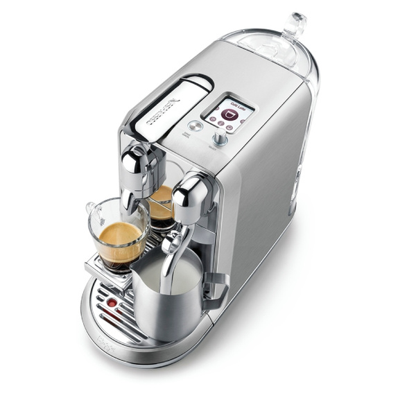 Ekspres do kawy Nespresso Creatista Plus by Sage SNE800BSS - Srebrny