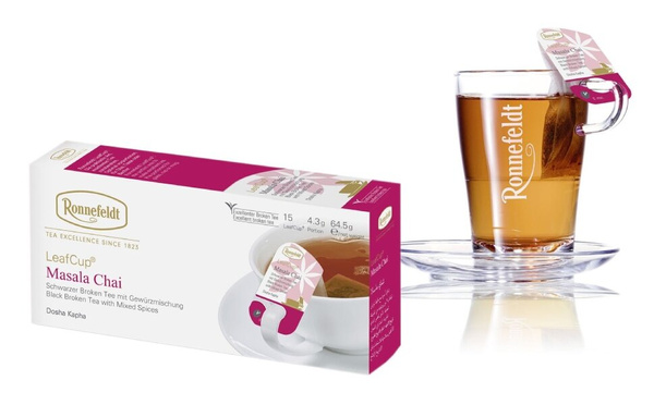 Czarna herbata Ronnefeldt Leaf Cup Masala Chai 15x4,3g