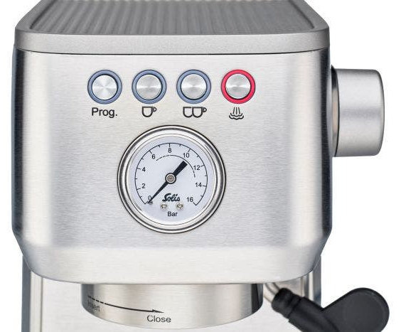 OUTLET 9962 - Ekspres do kawy Solis Barista Perfetta Plus Silver SCH - Srebrny