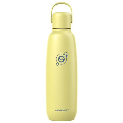Butelka termiczna SodaStream Fizz&Go 0,9l - Żółta + GRATIS Syrop SodaStream