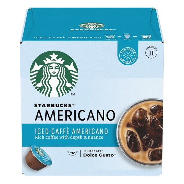 Kapsułki Nescafé Dolce Gusto STARBUCKS® Iced Americano 12 sztuk - NIEDOSTĘPNY