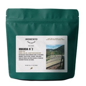 Kawa ziarnista Momento Rwanda Nº2 Gisaka CWS 250g - NIEDOSTĘPNY